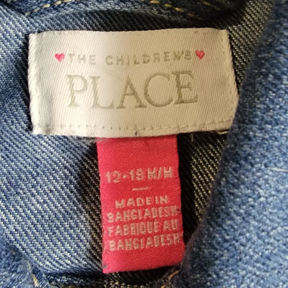 The Children's Place | Denim Blue Jean Jacket The Children's Place 12-18 monyhs